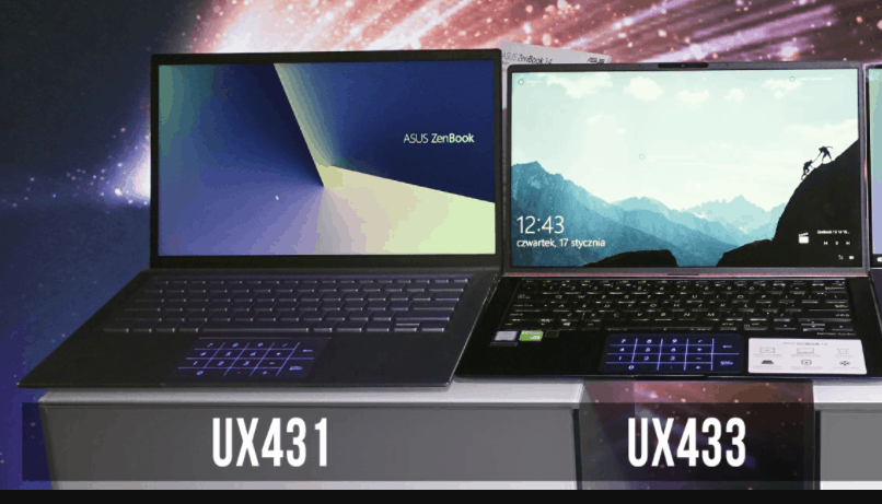 Asus Zenbook UX431 vs Asus UX433